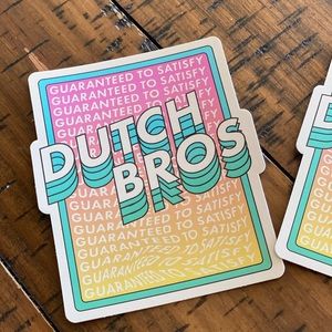 Dutch Bros sticker